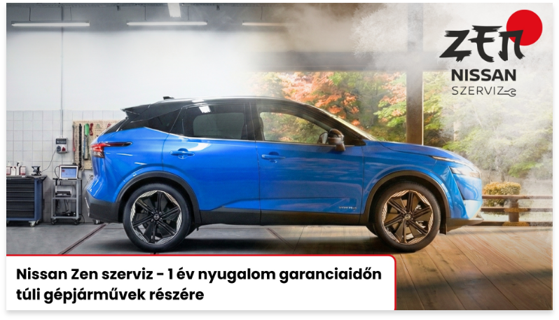 Nissan Zen Szerviz Ajánlat